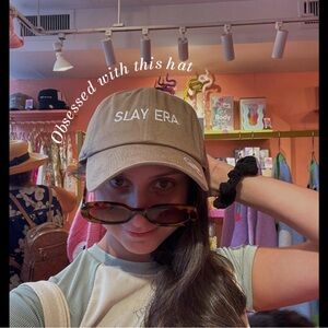 Tan 'Slay Era' Cap